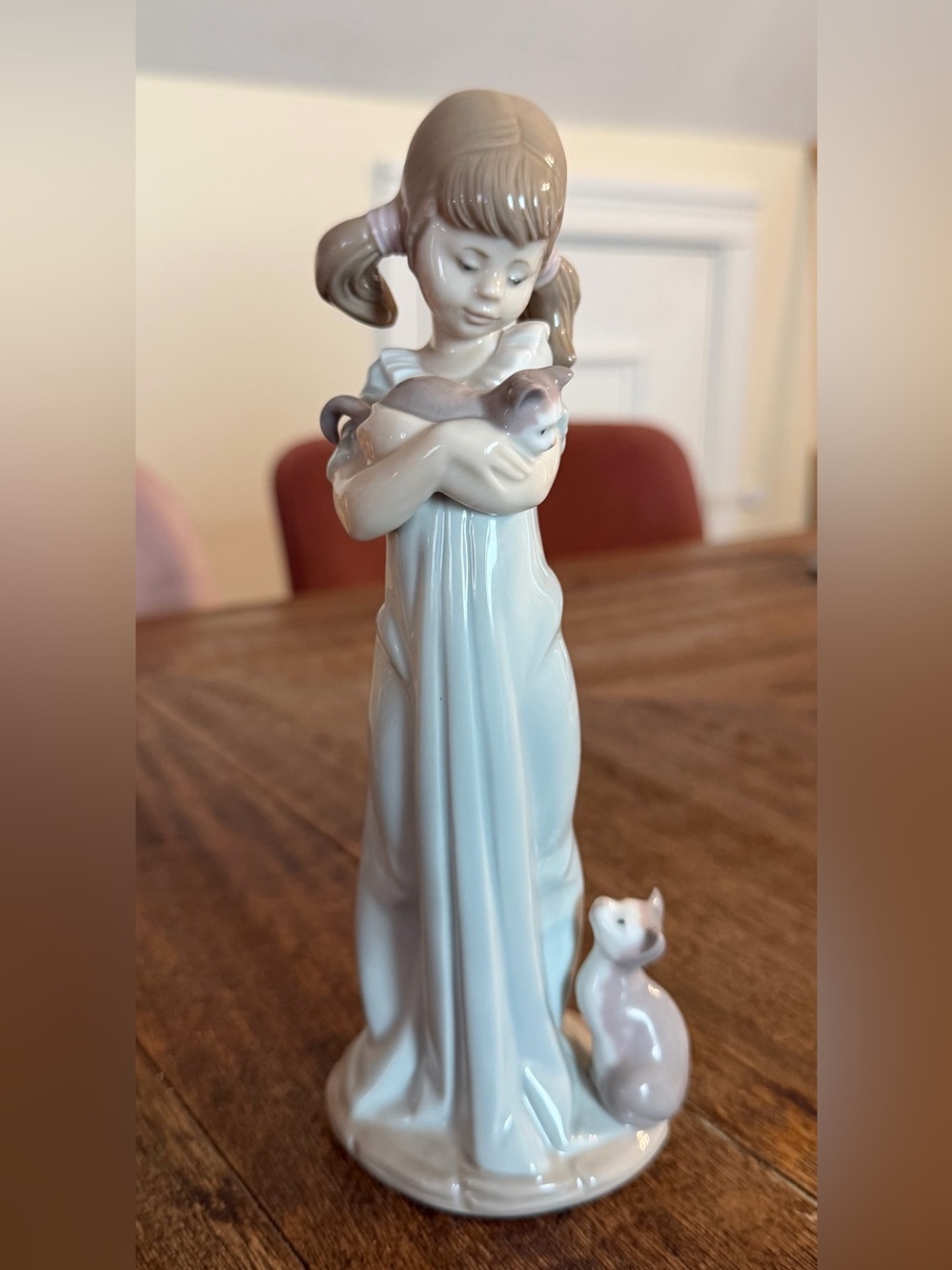 Lladró Porcelain “Don’t Forget About Me” Figurine Signed 7.75” 1991
